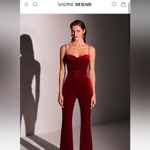 Nadine Merabi Harley Red Velvet Jumpsuit

SOLD OUT online